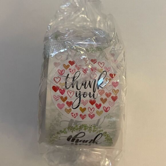 Thank You stickers Red and Green - 1.5” roll of 500 NWT - Picture 3 of 3